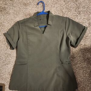 Figs Women's Olive Green Blouse